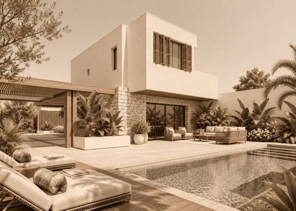 Paisajismo e interiorismo residencial